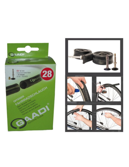 Cámara Gaadi 28-29x1.75-2.00 Valvula Presta 47 mm