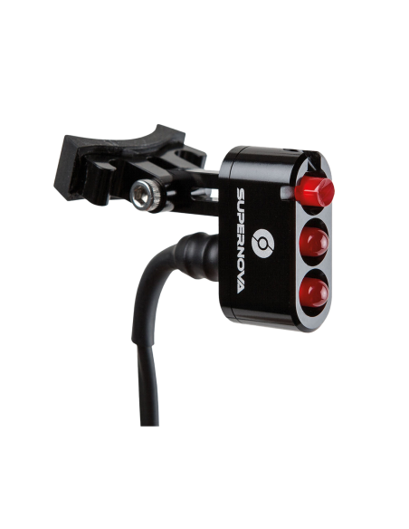 Luz Supernova E3 Tail Light 2 p/tija de sillin 12 V Tras