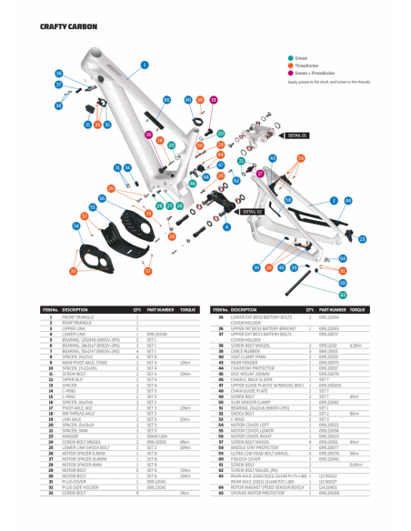 Mondraker Crafty Carbon RR 2024, Solo Talla "XL"