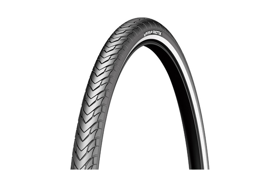 Cubierta Michelin Protek 700x28C Banda Refl.