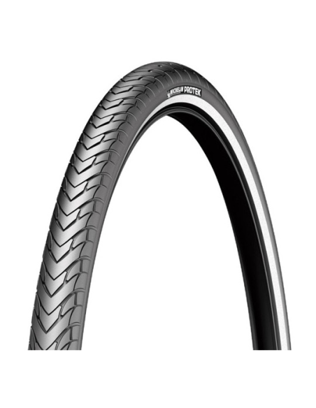 Cubierta Michelin Protek 700x28C Banda Refl.
