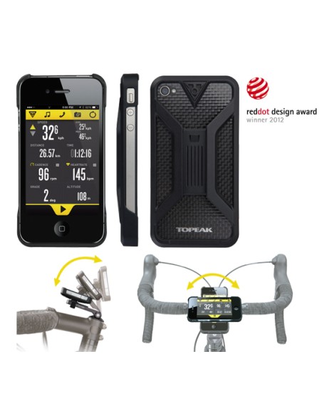 Soporte Topeak Iphone 4/4S (incompleto, solo funda)